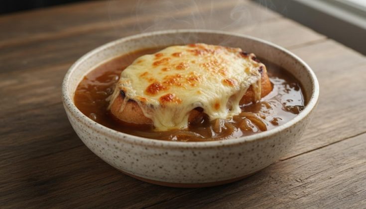 Cibuľová polievka (francúzsky štýl)