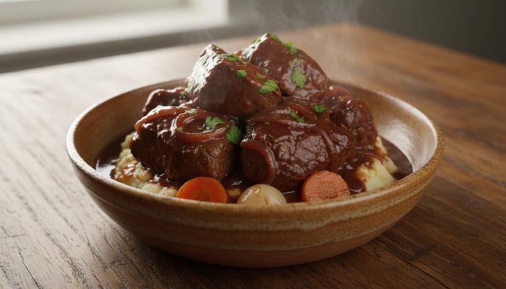 Dusené hovädzie (stoofvlees)